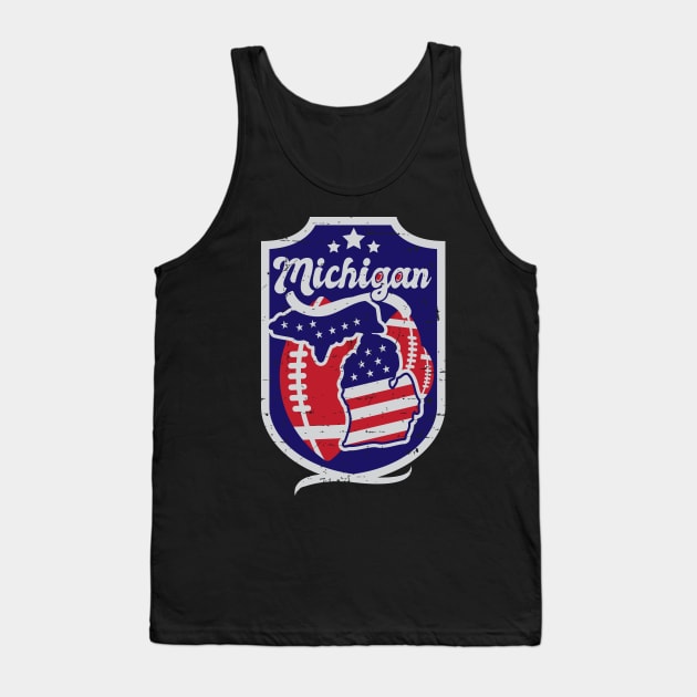 Michigan Football Tank Top by BC- One- Shop